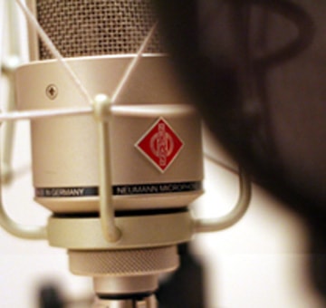 Sprecherstudio Mikrofon Neumann TML 103